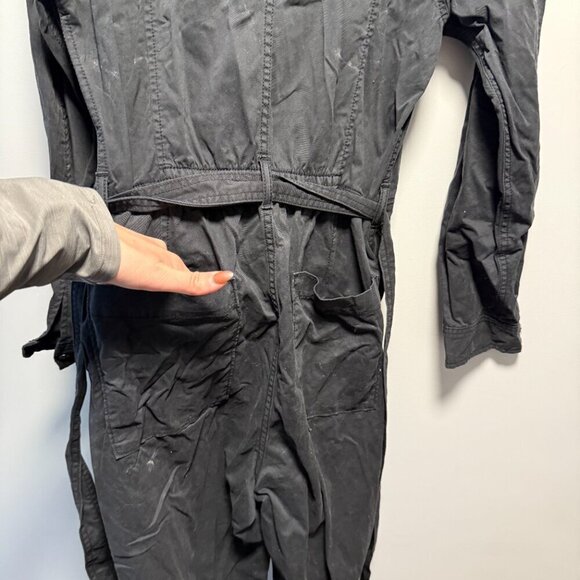 GAP Black Tencel Utility Jumpsuit Small - Picture 10 of 16